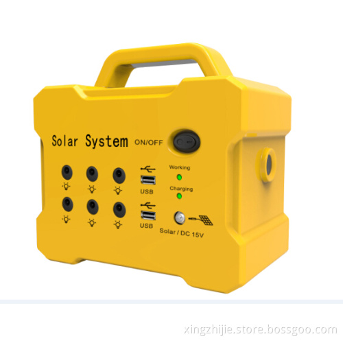 Rechargeble solar lighting system with multi-function in Manufacture